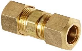WATTS 3/8&quot; TUBE-TUBE UNION BRASS COMP PB62 A-110C