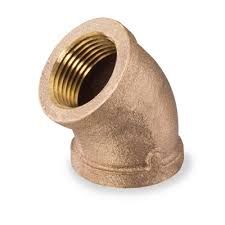 3&quot; BRASS 45 DEG DWV ELBOW
