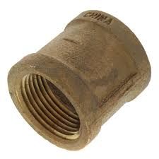 1&quot; X 3/4&quot; FIP BRASS COUPLING BLUEFIN