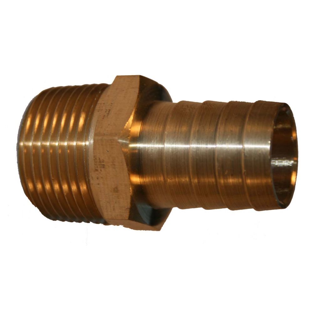 BANJO BARBED HOSE FIT- 3/8&quot; ID BARB X NAPT  HEX