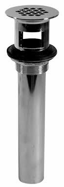 1-1/4&quot; X 8&quot; GRID STRAINER LAV SEMI-CAST TP 5681PC