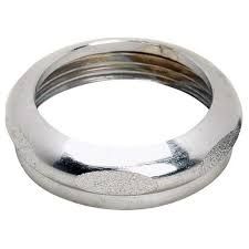 CAST BRASS SLIP JOINT NUT 1-1/4&quot; CHROME WOLVERINE