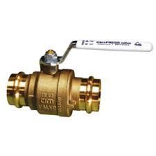 1-1/4&quot; PRESS BALL VALVE CIMPRESS 250PSI 35MM