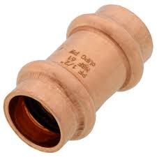 1/2&quot; PRESS COPPER COUPLER WTIH STOP