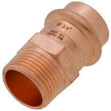 3/4&quot; PRESS X MALE COPPER ADAPTER CPM075