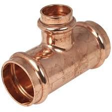 1-1/2&quot; X 1-1/2&quot; X 1/2&quot; COPPER PRESS FE REDUCE TEE