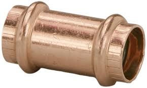 1&quot; PRESS COUPLING- Copper