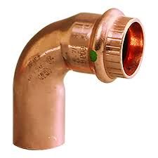 1/2&quot; PRESS x STREET 90 DEGREE ELBOW COPPER