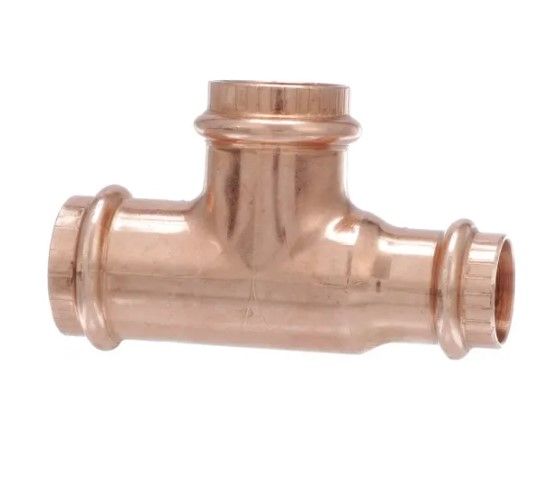 1&quot; X 3/4&quot; X 1&quot; ALL PRESS COPPER TEE