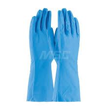 NITRILE CHEMICAL RESISTANT GLOVES  22MIL - X-LARGE