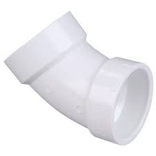 6&quot; PVC 45 DEG ELBOW HUB X HUB