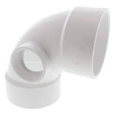 3&quot; X 3&quot; X 2&quot; PVC DWV 90 DEG HUB X HUB W SIDE INLET