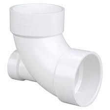 3&quot; X 3&quot; X 2 PVC 90 DEG ELBOW WITH HEEL INLET