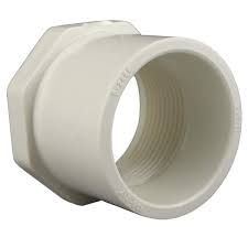 1-1/4&quot; x 1&quot; PVC SCHED-40 SPIGOT x FPT REDUCER BUSHING