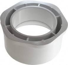 6&quot; X 4&quot; PVC DWV REDUCER BUSHING SPIGOT X SLIP DURA