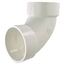 4&quot; PVC DWV 90 DEG ELBOW CHARLOTTE