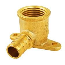PEX - 1/2&quot; BARB X FIP DROP EAR ELBOW