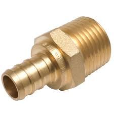 PEX- 3/4&quot; MALE ADAPTER BRASS