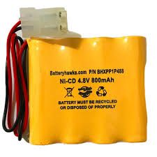 BATTERY - 4.8v  800mAh - INTERSTATE NIC1383