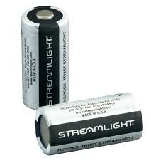 BATTERY - CR123A - 3v - LITHIUM - STREAMLIGHT
