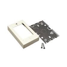 WIREMOLD- 1G  SWITCH/RECEPTACLE BOX  IVORY