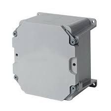 8&quot; SQUARE PVC BOX 4&quot;DP - KRALOY JBX884