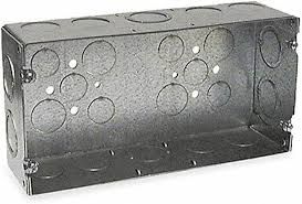 RACO 942 ELEC BOX GALV  2-1/2&quot; X 8-5/8&quot; X 4-1/2&quot;