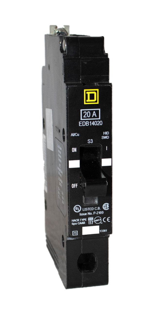HOME120 SQR D 20A 1P CIRCUIT BREAKER