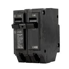 GE Q-LINE 20A 2POLE 120/240 VAC BREAKER 2IN.