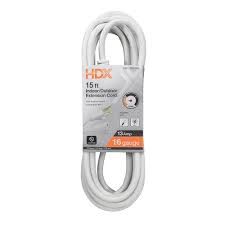 15&#39; INDOOR/OUTDOOR EXTENSION CORD - 16G
