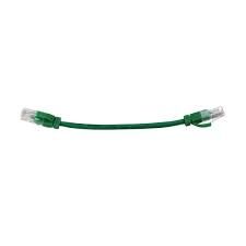 LEGRAND WATT LMRJ-01 RJ45 CABLES 6&quot; NONPLE RATED, GREEN