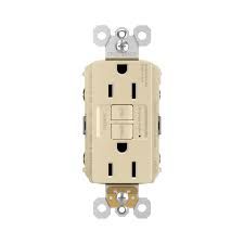 GFCI RECEPTACLE- 15 AMP, IVORY, PASS &amp; SEYMOUR