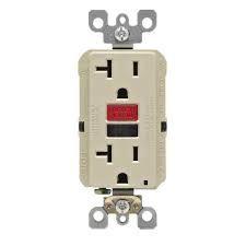 GFCI RECEPTACLE- 20 AMP, IVORY