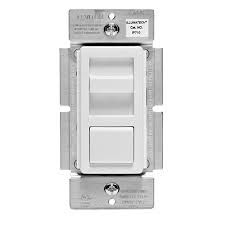 DIMMER- 1 POLE, 3-WAY, SLIDE, LED/ FLUORESCENT, LEVITON