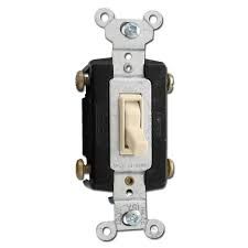 TOGGLE- 15 AMP, 4-WAY, GROUNDED TERMINALS, IVORY, PASS &amp; SEYMOUR