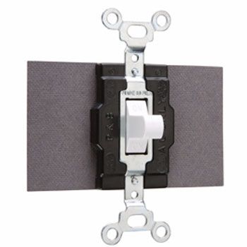TOGGLE- 15 AMP, 1 POLE, DOUBLE THROW, WHITE, PASS &amp; SEYMOUR