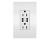 DUPLEX RECEPTACLE - 15 AMP, USB, WHITE, PASS &amp; SEYMOUR