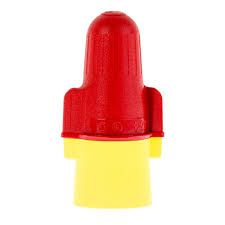 CONNECTORS- 3M, WINGED, TWIST ON, 22-8 AWG,  RED/YELLOW