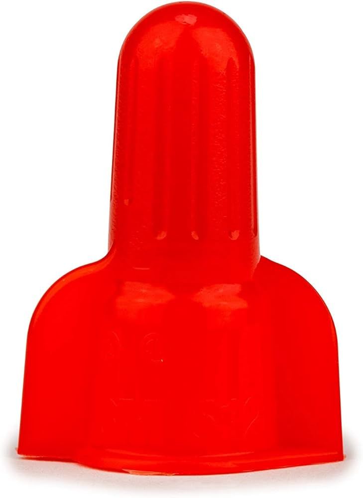 CONNECTORS- RED, ELECTRICAL SPRING, INSULATE #8-18 3M
