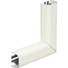 WIREMOLD- 90° FLAT ELBOW, IVORY