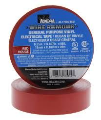 ELECTRICAL TAPE - RED - IDEAL