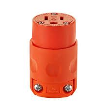 PLUG- FEMALE CONNECTOR, 15 AMP, LEVITON