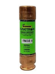 FUSE- BUSSMAN FRN-R-40 CLASS RK5 FUSE 40A 250V