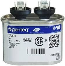 CAPACITOR- GE OVAL RUN 5UP 370VAC 06-06