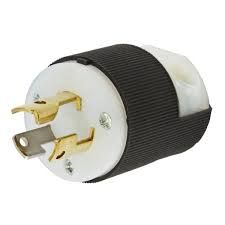 PLUG - TWIST LOCK, 15 AMP, NEMA, GROUDNING