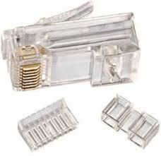 IDEAL 3PIECE RJ-45 8P8C MODULAR PLUGS
