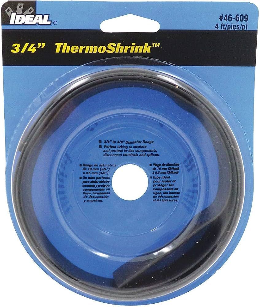 HEAT SHRINK- IDEAL 46-609 THERMO-SHRINK THIN WALL