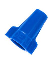 CONNECTORS- IDEAL WING NUT WIRE 454 BLUE