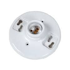 LAMPHOLDER - KEYLESS - PORCELAIN