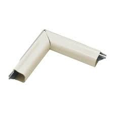 WIREMOLD- ON-WALL INSIDE ELBOW, IVORY